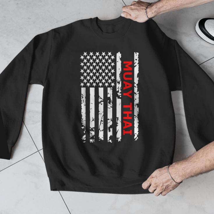 Muay Thai Martial Arts Men Graphic Sweatshirt Muay Thai Martial Arts Men Graphic Sweatshirt