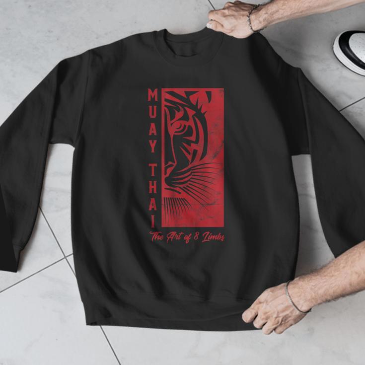 Muay Thai Tiger Art Of 8 Limbs Kickboxing Shirt Men Graphic Sweatshirt Muay Thai Tiger Art Of 8 Limbs Kickboxing Shirt Men Graphic Sweatshirt