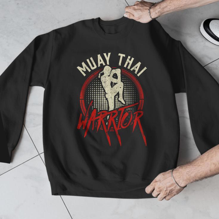 Muay Thai Warrior Fighter Boxing Martial Arts Hobby Men Graphic Sweatshirt Muay Thai Warrior Fighter Boxing Martial Arts Hobby Men Graphic Sweatshirt