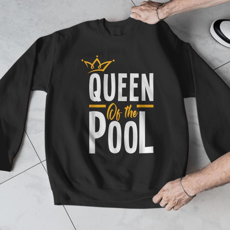 Queen Of The Pool Swimmers Swimming Swimmer Men Graphic Sweatshirt