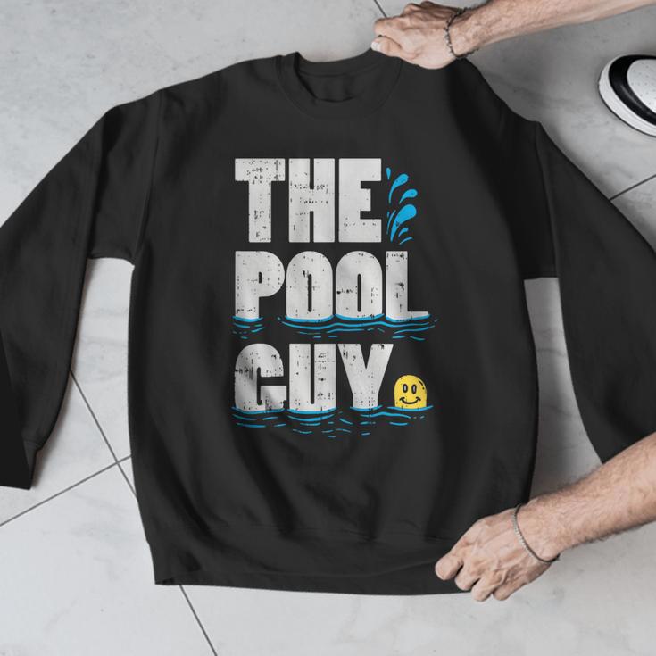 Summer Pool Guy Swimming Pool Boy Men Graphic Sweatshirt Summer Pool Guy Swimming Pool Boy Men Graphic Sweatshirt