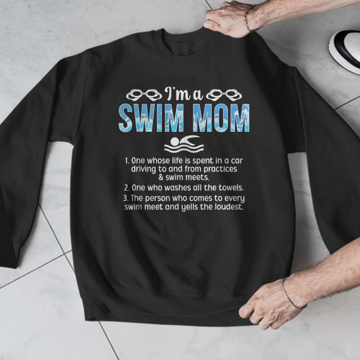 Swim Mom Definition Swimming Mom Of A Swimmer Mama Men Graphic Sweatshirt Swim Mom Definition Swimming Mom Of A Swimmer Mama Men Graphic Sweatshirt
