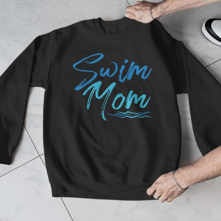 Swim Mom Swimming Cute Men Graphic Sweatshirt Swim Mom Swimming Cute Men Graphic Sweatshirt