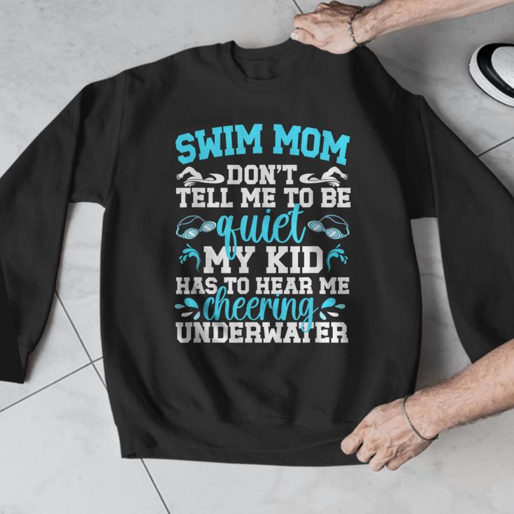 Swim Mom Swimming Mom Of A Swimmer Mama Men Graphic Sweatshirt Swim Mom Swimming Mom Of A Swimmer Mama Men Graphic Sweatshirt