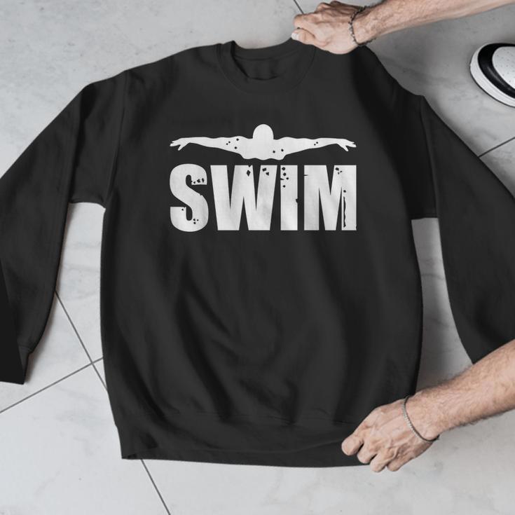 Swim Sports Swimming Water Athletic Swimmer Men Graphic Sweatshirt Swim Sports Swimming Water Athletic Swimmer Men Graphic Sweatshirt