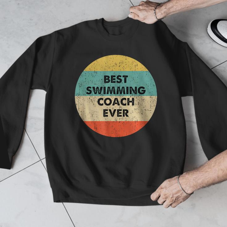Swimming Coach Men Graphic Sweatshirt Swimming Coach Men Graphic Sweatshirt