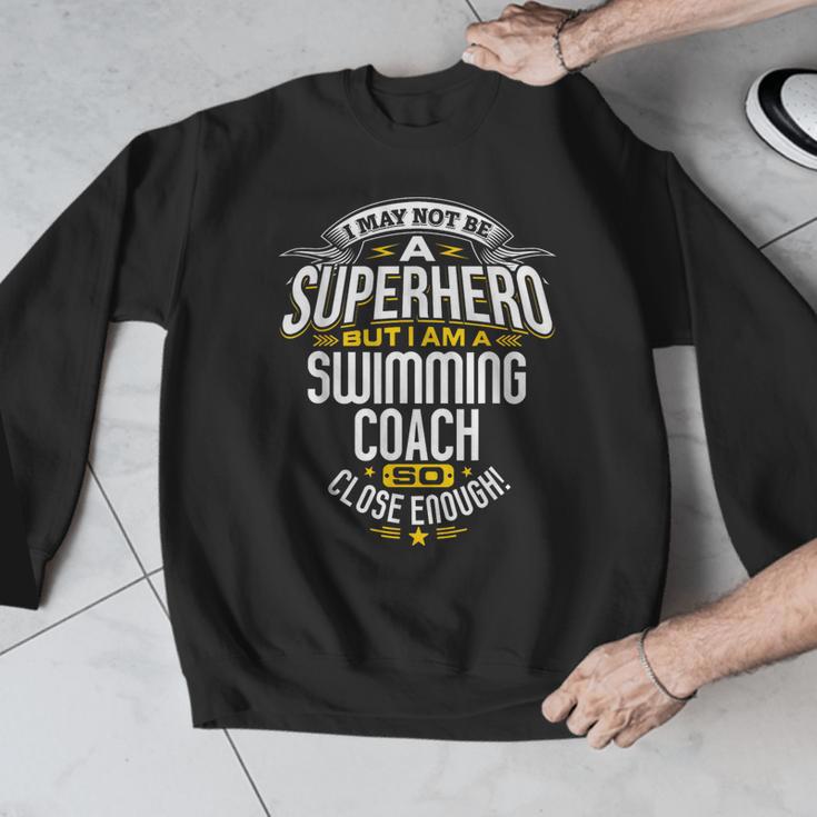 Swimming Coach TShirt Idea Superhero Swimming Shirt Men Graphic Sweatshirt Swimming Coach TShirt Idea Superhero Swimming Shirt Men Graphic Sweatshirt