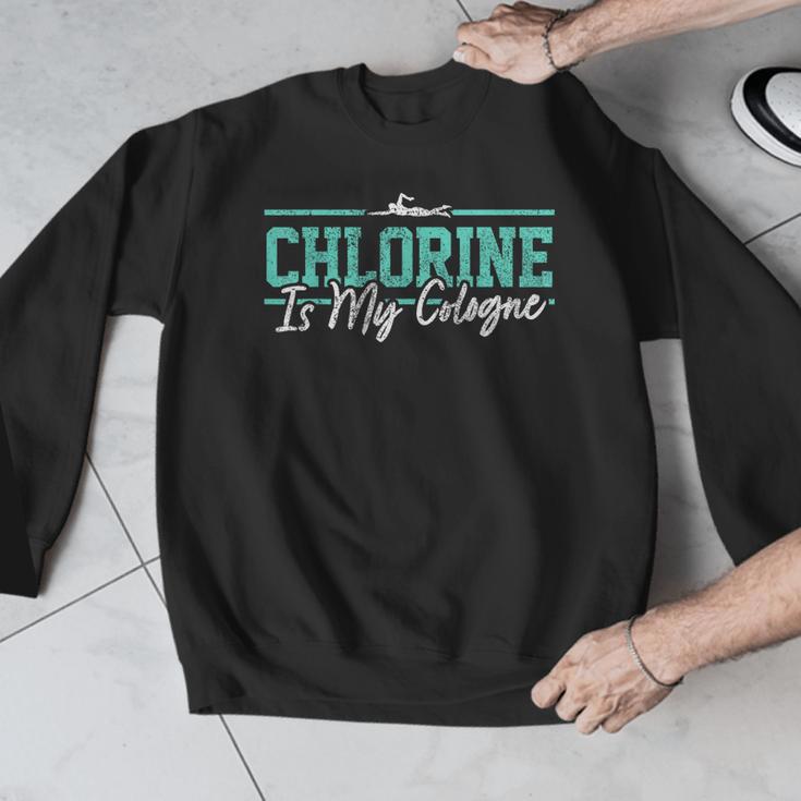 Swimming Humor Swimmer Chlorine Joke Swim Men Graphic Sweatshirt Swimming Humor Swimmer Chlorine Joke Swim Men Graphic Sweatshirt