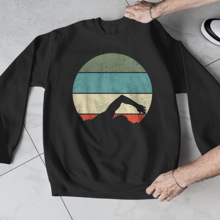 Swimming Men Graphic Sweatshirt