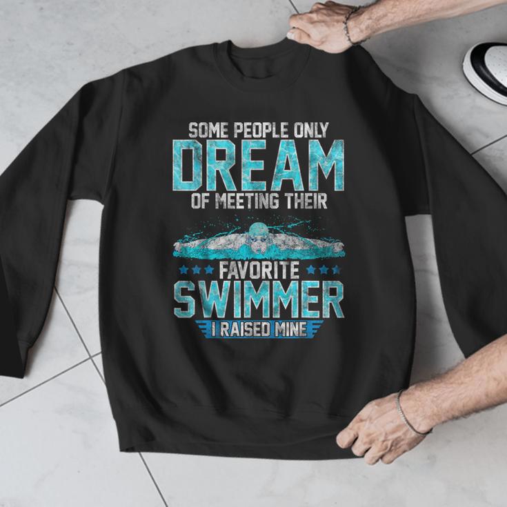 Swimming Parent Swimmer Mom Dad My Favorite Swim Meet Men Graphic Sweatshirt Swimming Parent Swimmer Mom Dad My Favorite Swim Meet Men Graphic Sweatshirt