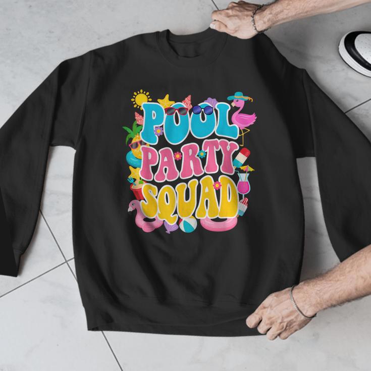 Swimming Pool Party Squad Beach Pool Party Matching Beach Men Graphic Sweatshirt Swimming Pool Party Squad Beach Pool Party Matching Beach Men Graphic Sweatshirt