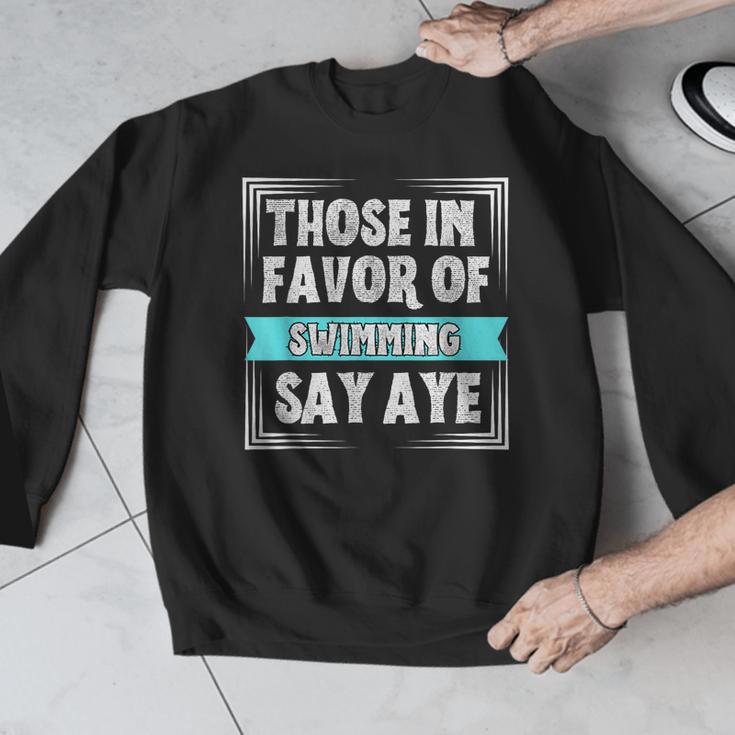 Swimming Swim Swimmer Men Graphic Sweatshirt Swimming Swim Swimmer Men Graphic Sweatshirt