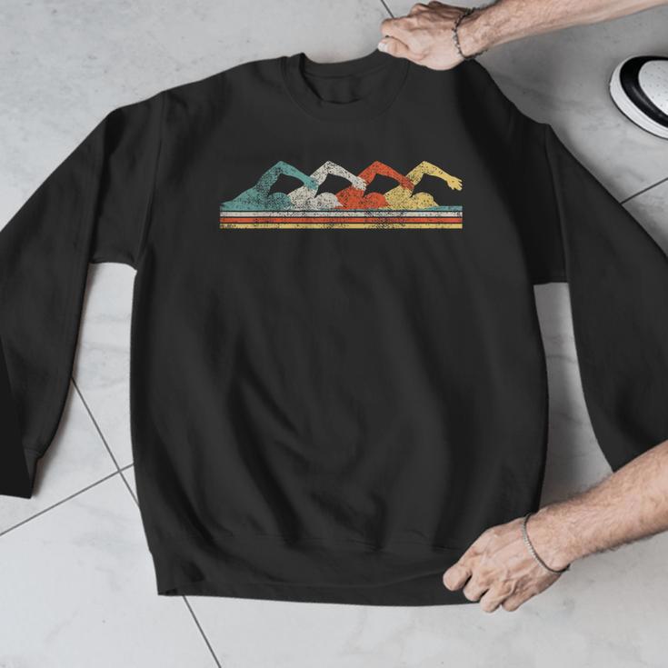 Swimming Swimmer Men Graphic Sweatshirt