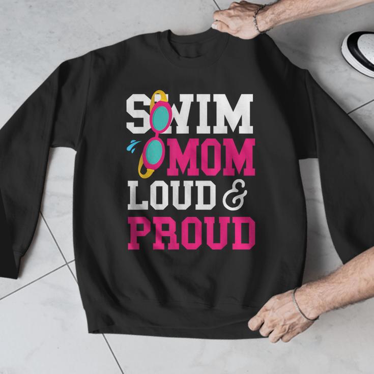 Swimming Swimmer Swim Mom Men Graphic Sweatshirt