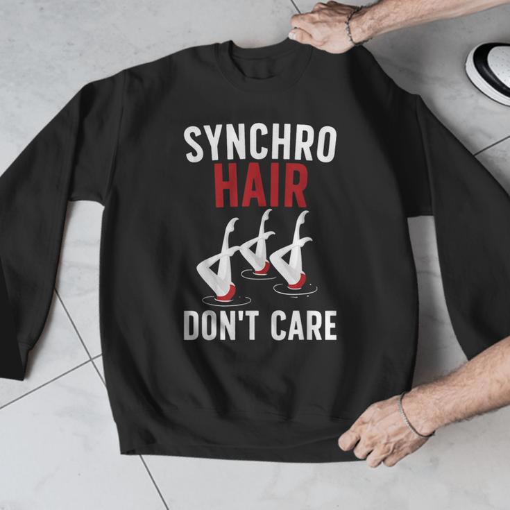 Synchronized Swimming Art For Men Women Synchronized Swim Men Graphic Sweatshirt