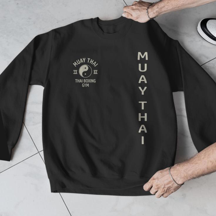 Thai Boxing Muay Thai Men Graphic Sweatshirt Thai Boxing Muay Thai Men Graphic Sweatshirt