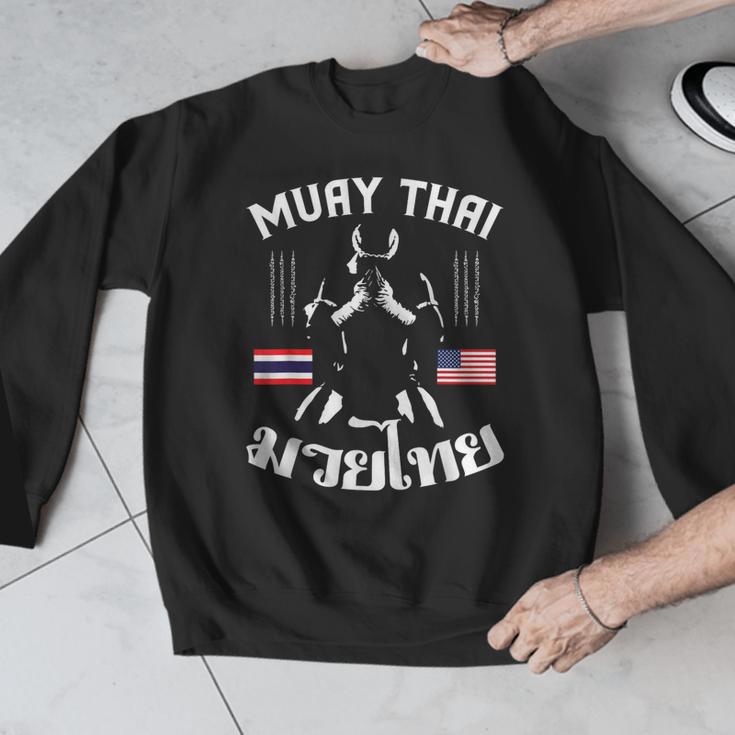 Thailand American Flag Muay Thai Thai Boxing Women Girls Kids Men T-Shirt Men Graphic Sweatshirt Thailand American Flag Muay Thai Thai Boxing Women Girls Kids Men T-Shirt Men Graphic Sweatshirt