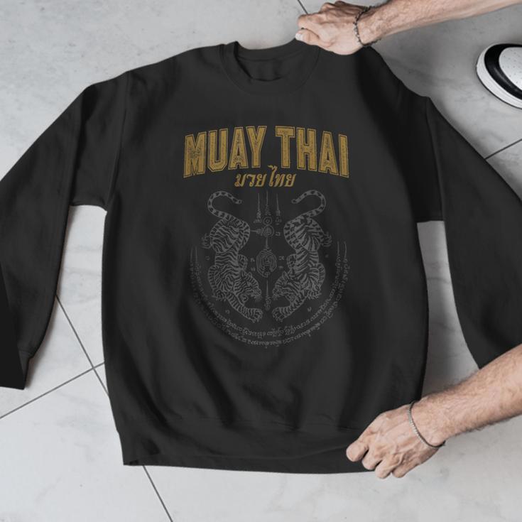 Twin Tiger Sak Yant Muay Thai Tank Top Men Graphic Sweatshirt Twin Tiger Sak Yant Muay Thai Tank Top Men Graphic Sweatshirt