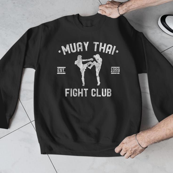 Women's Muay Thai Fight Club Kickboxing Fighters W Men Graphic Sweatshirt