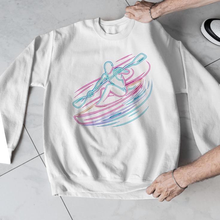 Canoe Canoeing Kayak Paddling Canoeist Men Graphic Sweatshirt