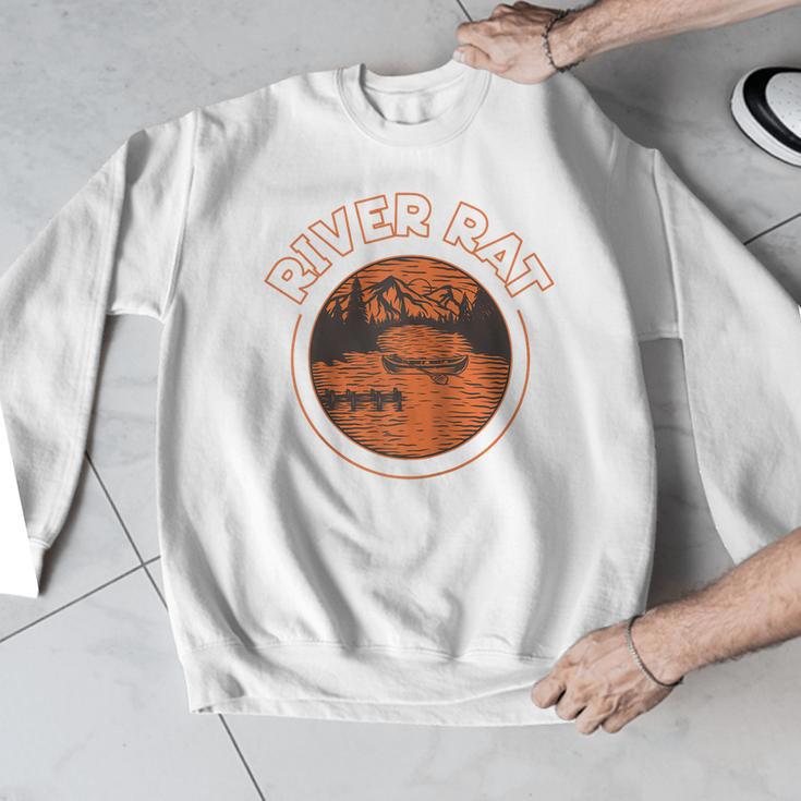 Canoe Canoeing Retro River Rat Raglan Baseball Tee Men Graphic Sweatshirt Canoe Canoeing Retro River Rat Raglan Baseball Tee Men Graphic Sweatshirt