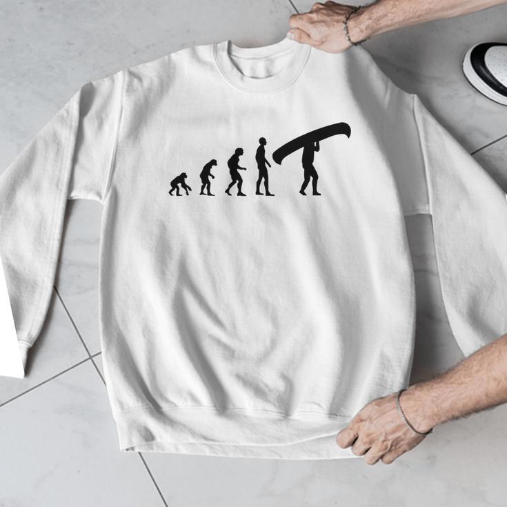 Canoe Evolution Canoeing Shirt T-Shirt Men Graphic Sweatshirt