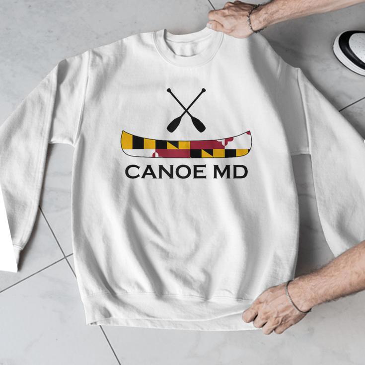 Canoe Maryland Raglan Baseball Tee Men Graphic Sweatshirt