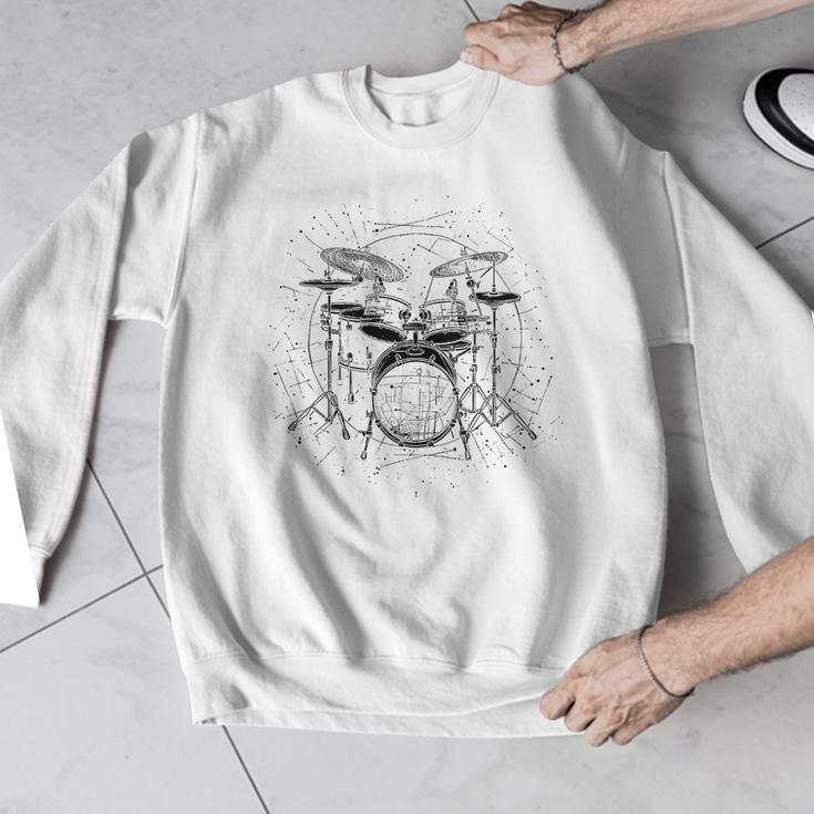 Drum Kit Premium Tri-Blend Men Graphic Sweatshirt Drum Kit Premium Tri-Blend Men Graphic Sweatshirt