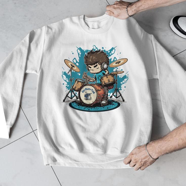 Drum Set Drumming Drummers Drum Kits Music Men Graphic Sweatshirt Drum Set Drumming Drummers Drum Kits Music Men Graphic Sweatshirt