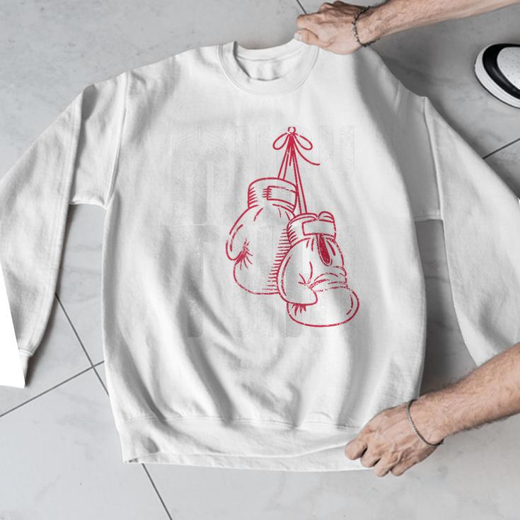 Fighter Gloves Muay Thai Raglan Baseball Tee Men Graphic Sweatshirt