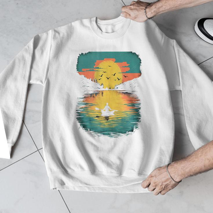 Kayak Kayak Canoe Lake Kayak Canoeing Sleeveless Men Graphic Sweatshirt