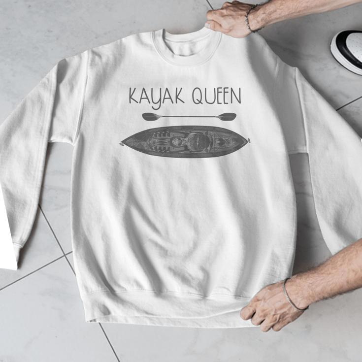 Kayak Queen Fun Kayak And Canoe Paddler Men Graphic Sweatshirt