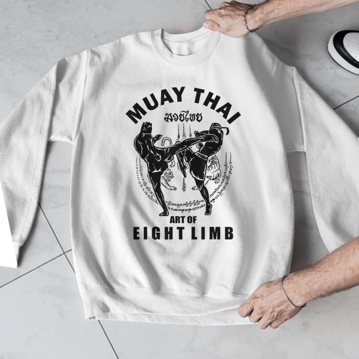 Muay Thai Art Of Eight Limb Men Graphic Sweatshirt