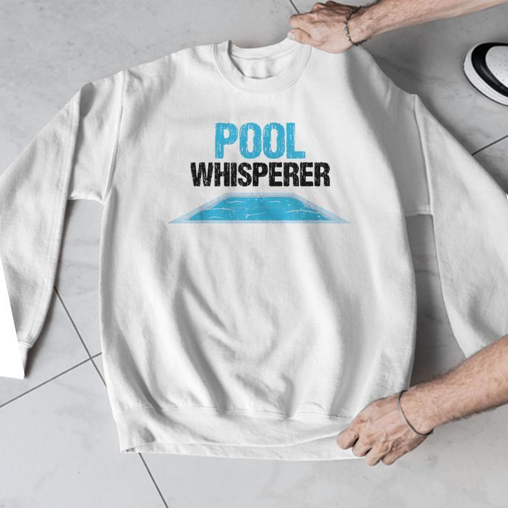 Pool Guy For Swimming Pool Boy And Pool Cleaner Men Graphic Sweatshirt