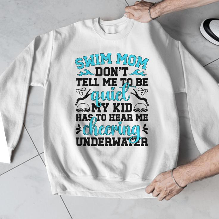 Swim Mom Swimming Mama Of A Swimmer Mom Swim Mother Men Graphic Sweatshirt Swim Mom Swimming Mama Of A Swimmer Mom Swim Mother Men Graphic Sweatshirt