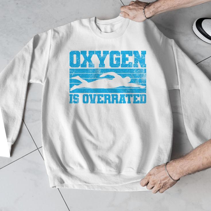 Swimming Swimmer Swim Men Graphic Sweatshirt