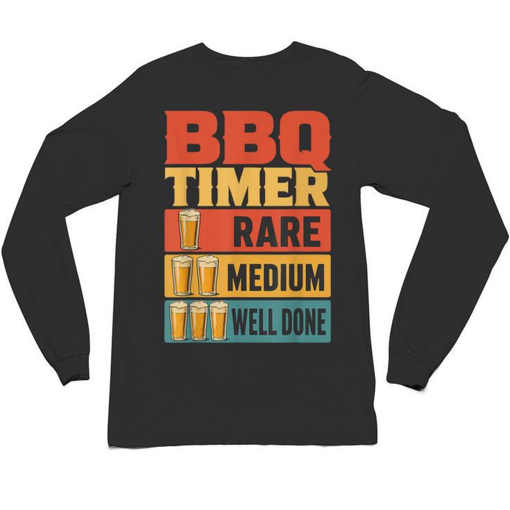 BBQ Dad Griller Weekend Barbecue Unisex Long Sleeve T-Shirt
