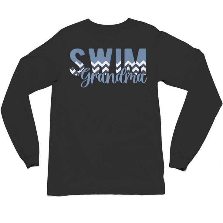 Swim Grandma For Mother's Day Polyester 100 Small Short Sleeve Pull On 1 Count Women Grandmothers Swimming Enthusiasts For Grandmothers Unisex Long Sleeve T-Shirt