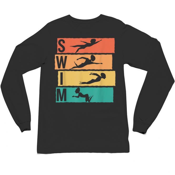 Swimming Swim Unisex Long Sleeve T-Shirt
