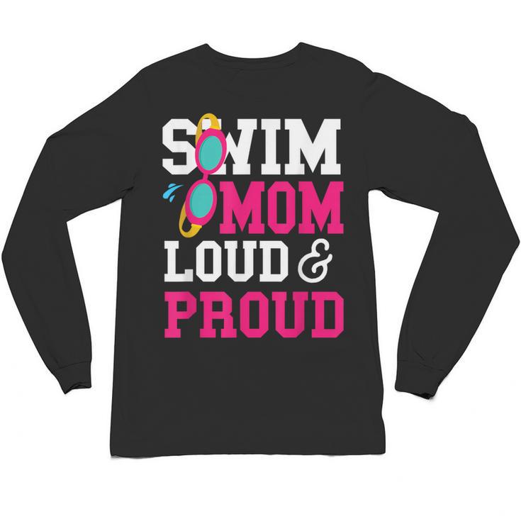 Swimming Swimmer Swim Mom Unisex Long Sleeve T-Shirt
