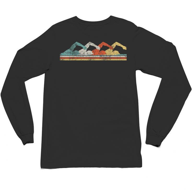 Swimming Swimmer Unisex Long Sleeve T-Shirt