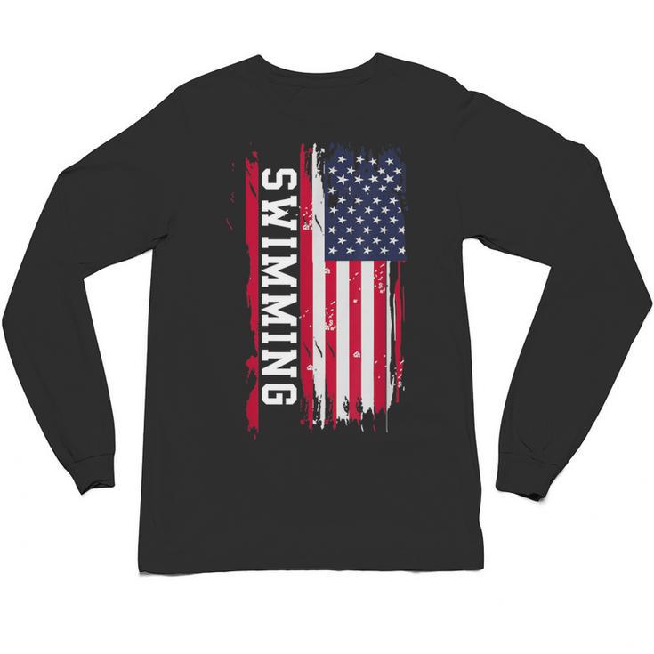 Swimming And Swimmers Unisex Long Sleeve T-Shirt