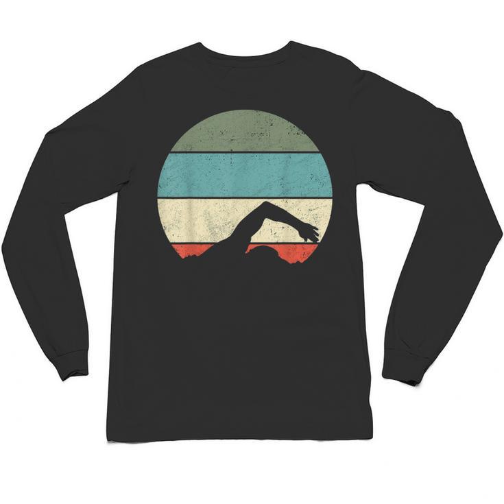 Swimming Unisex Long Sleeve T-Shirt
