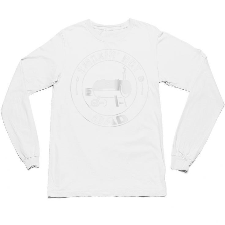 BBQ Dad Smokin Hot Dad Grill Master Fathers Day Raglan Baseball Tee Unisex Long Sleeve T-Shirt
