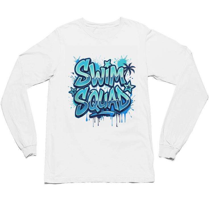 Swimming Matching Tee Unisex Long Sleeve T-Shirt