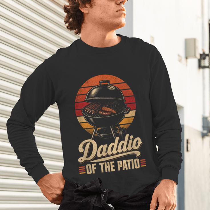 BBQ Dad Daddio Of The Patio Fathers Day Grilling Unisex Long Sleeve T-Shirt BBQ Dad Daddio Of The Patio Fathers Day Grilling Unisex Long Sleeve T-Shirt