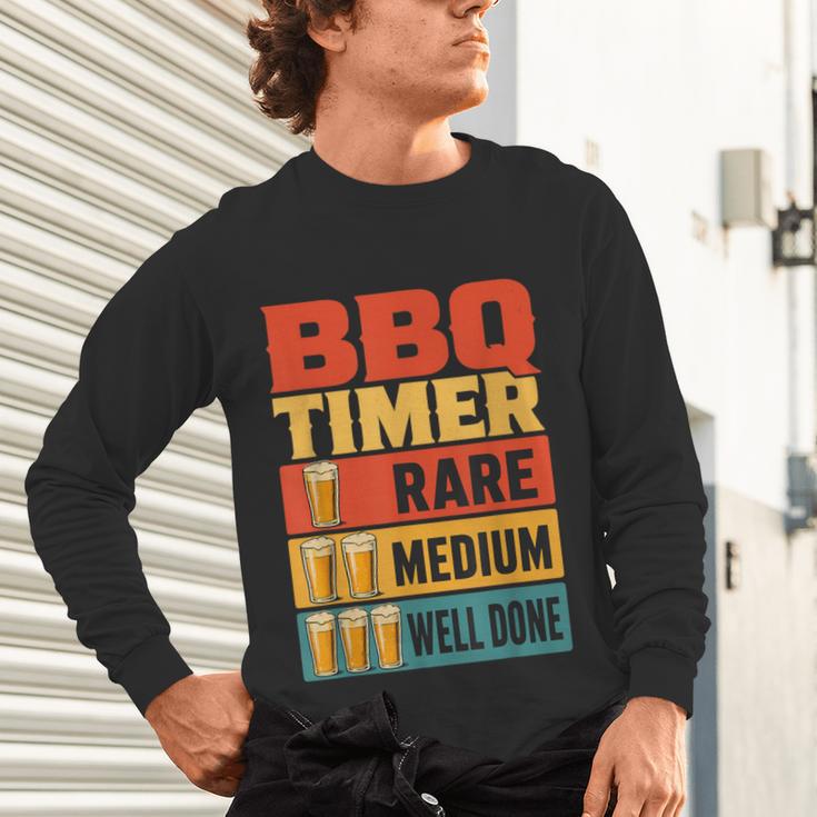BBQ Dad Griller Weekend Barbecue Unisex Long Sleeve T-Shirt