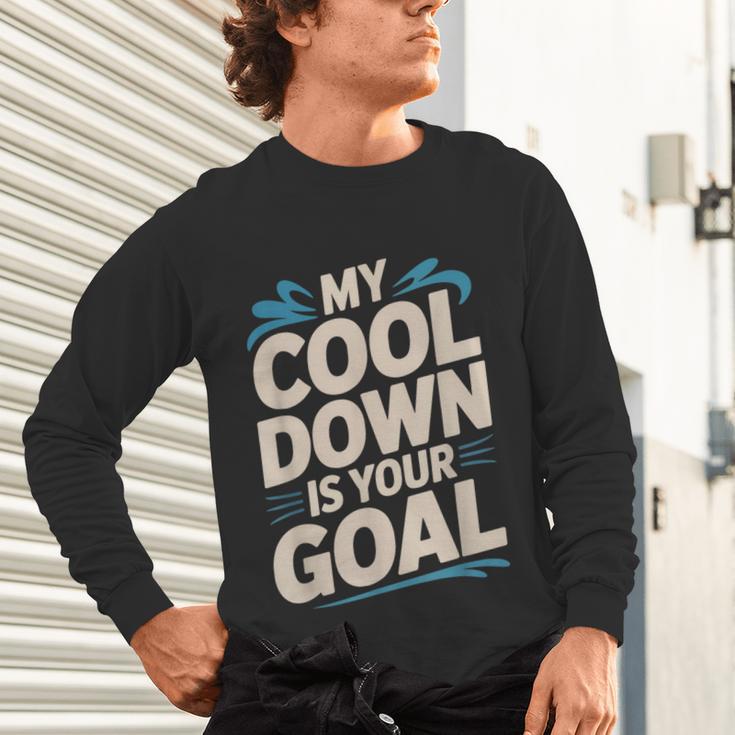 Masters Swimmer Cool Down Workout Humor Bold Swimming Unisex Long Sleeve T-Shirt Masters Swimmer Cool Down Workout Humor Bold Swimming Unisex Long Sleeve T-Shirt