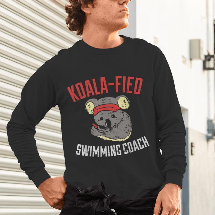 Swim Coach Saying Cute Swimming Coach Appreciation Unisex Long Sleeve T-Shirt Swim Coach Saying Cute Swimming Coach Appreciation Unisex Long Sleeve T-Shirt