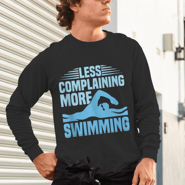 Swim Coach Swim Training Swimming Sport Unisex Long Sleeve T-Shirt Swim Coach Swim Training Swimming Sport Unisex Long Sleeve T-Shirt